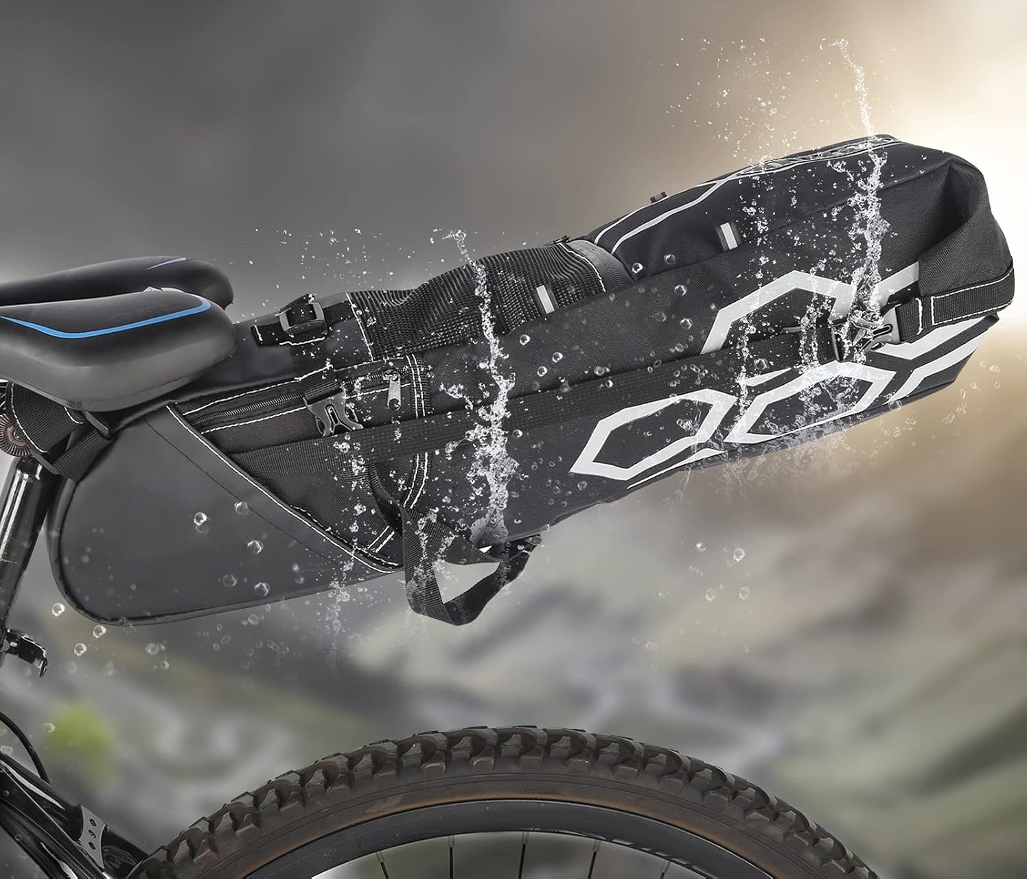 vodeodolná taška na bicykel pod sedadlo